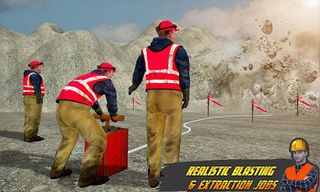 Stone Crusher Excavator Simula - Screenshot 2