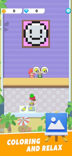 Pixel Art Inc: Idle Game - Screenshot 2