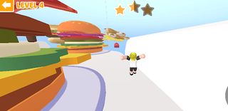 Obby Parkour Burger Cafe Room - Screenshot 3