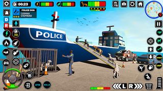 Police Dog: 3D Transport Truck - Screenshot 2