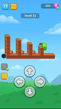 Wormeat - Apple Logic Puzzle - Screenshot 3