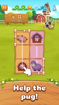 Farm & Aliens: Connect Puzzle - Screenshot 1