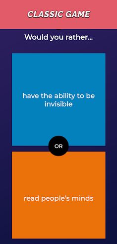 Would You Rather Classic Game - Screenshot 3