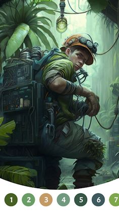 WasteLand Paint by Number - Screenshot 4