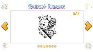 Candy Ice Cream Coloring Book - Screenshot 3