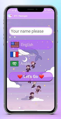 BTS Messenger: Chat Simulation - Screenshot 1