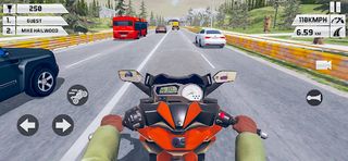 Moto Traffic Bike Racing Games - Screenshot 1