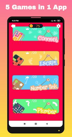 Five Puzzle Games in one App - Screenshot 2