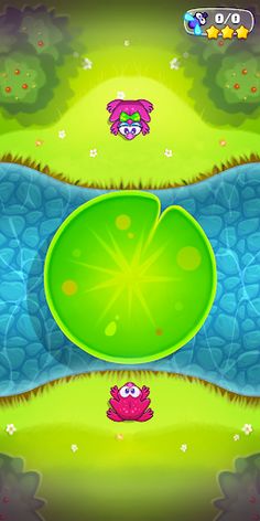 Silly Pads - Ribbit Romance - Screenshot 2