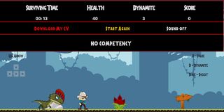 React Dinosaur Game - Screenshot 1