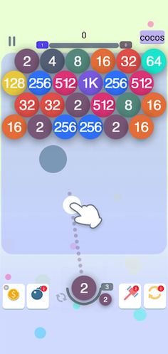 BubbleShooter2048 - Screenshot 1