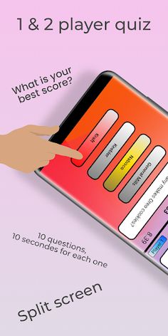 Multiplayer - 1&2 player quiz - Screenshot 1