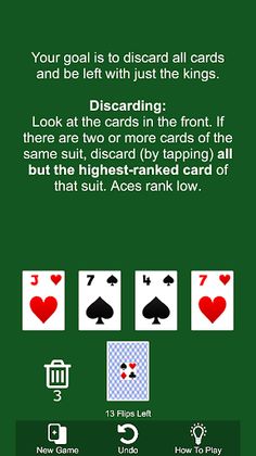 Aces Up Solitaire - Screenshot 1