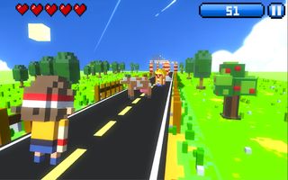 Super Voxel Run - Screenshot 1