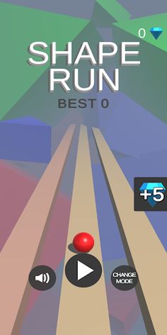 Shape Run - 3d - Screenshot 1