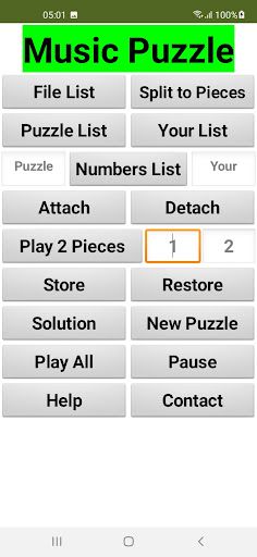 Music Puzzle - Screenshot 1