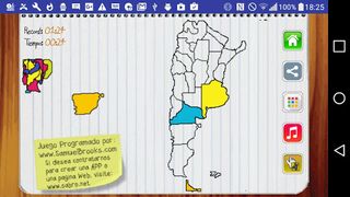 Juego del Mapa de Argentina - Screenshot 2