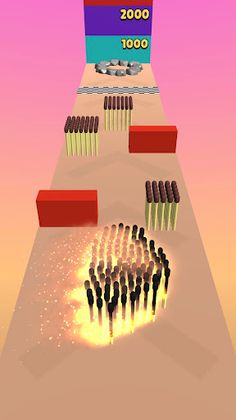 Matchstick Run - Screenshot 2