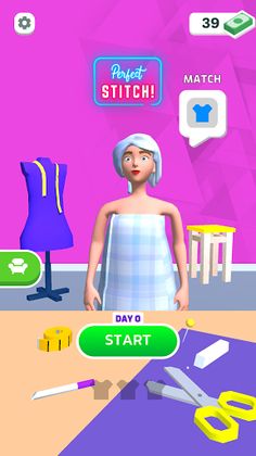Perfect Stitch 3D! - Screenshot 1