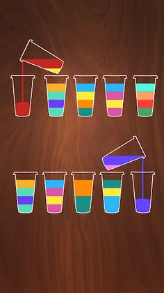 Rainbow Sort Color Sorting - Screenshot 1