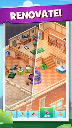 Om Nom Candy Factory - Screenshot 3