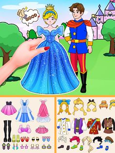 Paper Princess - Doll Dress Up - Screenshot 4