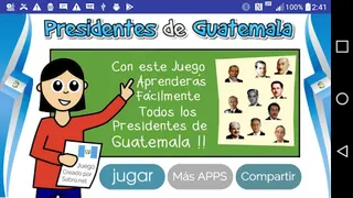 Juego Presidentes de Guatemala - Screenshot 1
