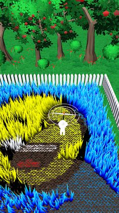 Emoji Grass Mow - Screenshot 2