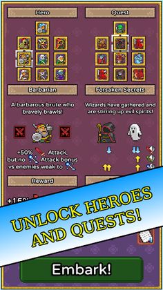 Simple RPG - Idle Tap Adventur - Screenshot 1