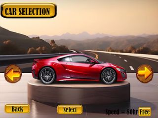 Drag stunt car race 3D - Screenshot 2