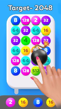 Sort Merge 2048 - Numbers game - Screenshot 4