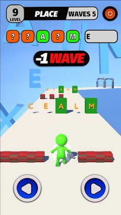 Word Catch Runner - Screenshot 3