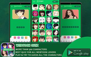 Webtoon Quiz - Screenshot 1
