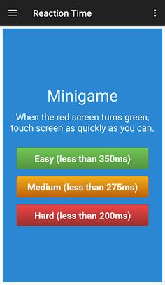 Reaction Time - Screenshot 2