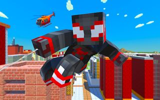 Spider Gangster Block City War - Screenshot 1