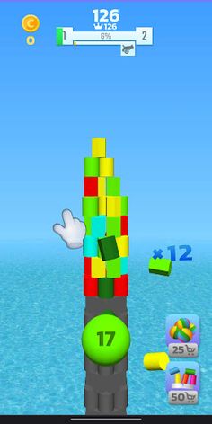 TOWER CRASH BALL 3D - Screenshot 2