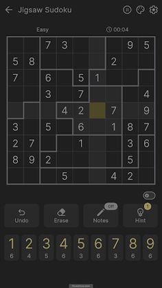 Jigsaw Sudoku - Screenshot 4