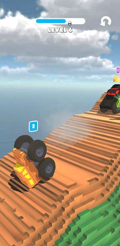 Voxel Climb Racing - Hills - Screenshot 4