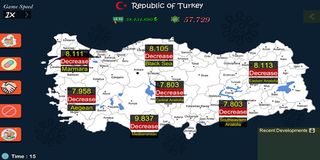 C-Virus Simulator Turkey - Screenshot 2