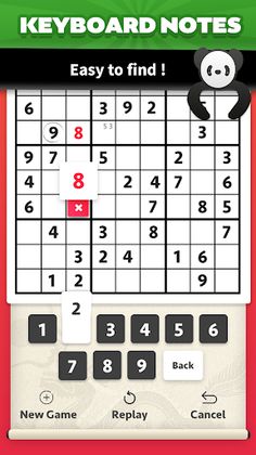 Sudoku - puzzle game - Screenshot 3