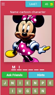Cartoons Quiz - Screenshot 1