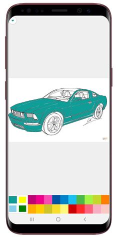 Car Coloring Book - Screenshot 4