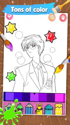 SAKURA School - Coloring Book - Screenshot 1