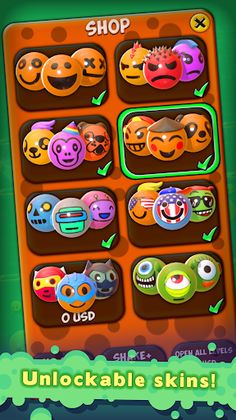 Rolling Down: Emoji Adventure - Screenshot 3