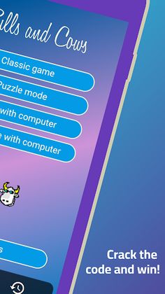 Bulls and cows - Mastermind - Screenshot 2