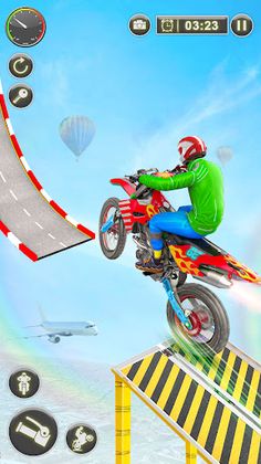 Bike Stunts Master Bike Games - Screenshot 3