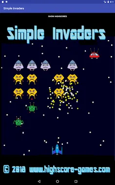 Simple Invaders - Screenshot 1