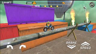 Super Motor Sky Stunt Racing - - Screenshot 1