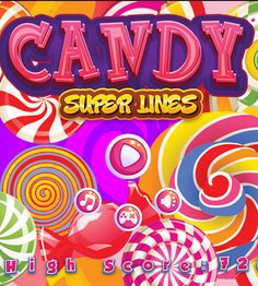 Candy Super Lines - Screenshot 1