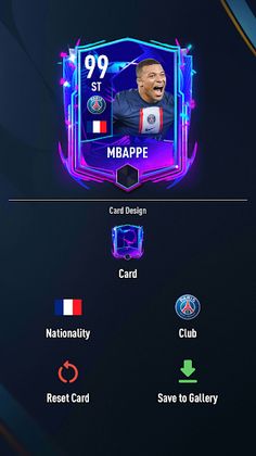 UT Mobile Card Creator - Screenshot 2